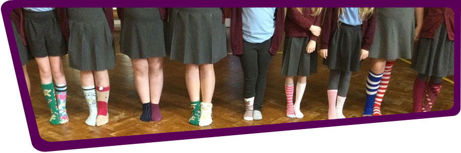 Primary school pupils at Venerable Edward Morgan School