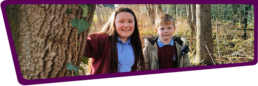 Primary school pupils at Venerable Edward Morgan School