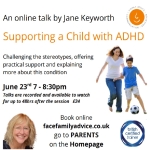 Supporting a Child with ADHD - via FaceFamilyAdvice