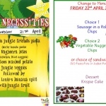 Theme Day Menu & Change to Menu